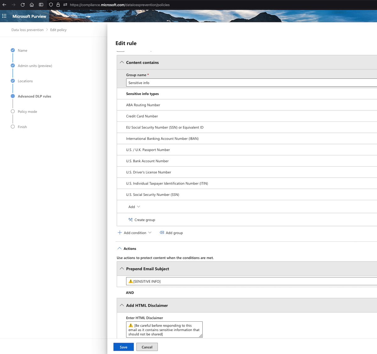 Microsoft DLP